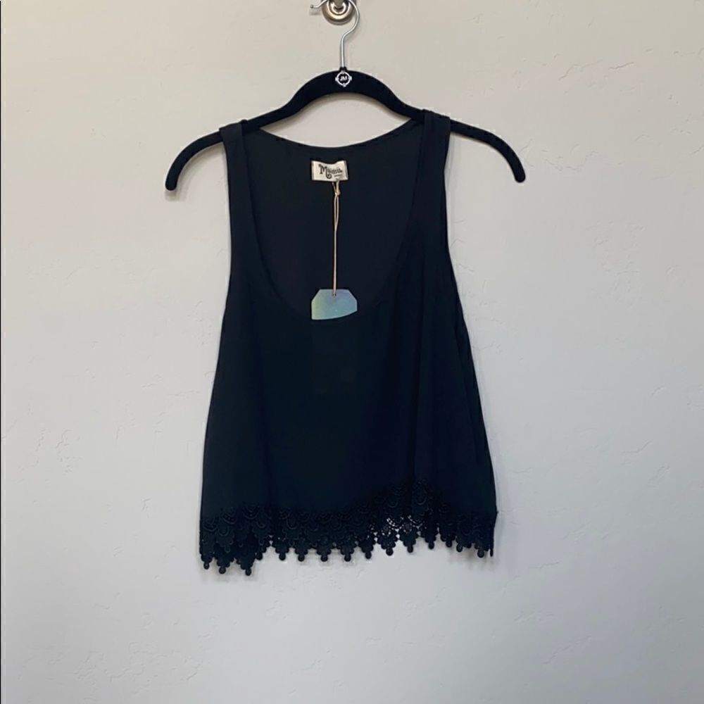 Revolve Show Me Your Mumu Blank Lace Tank